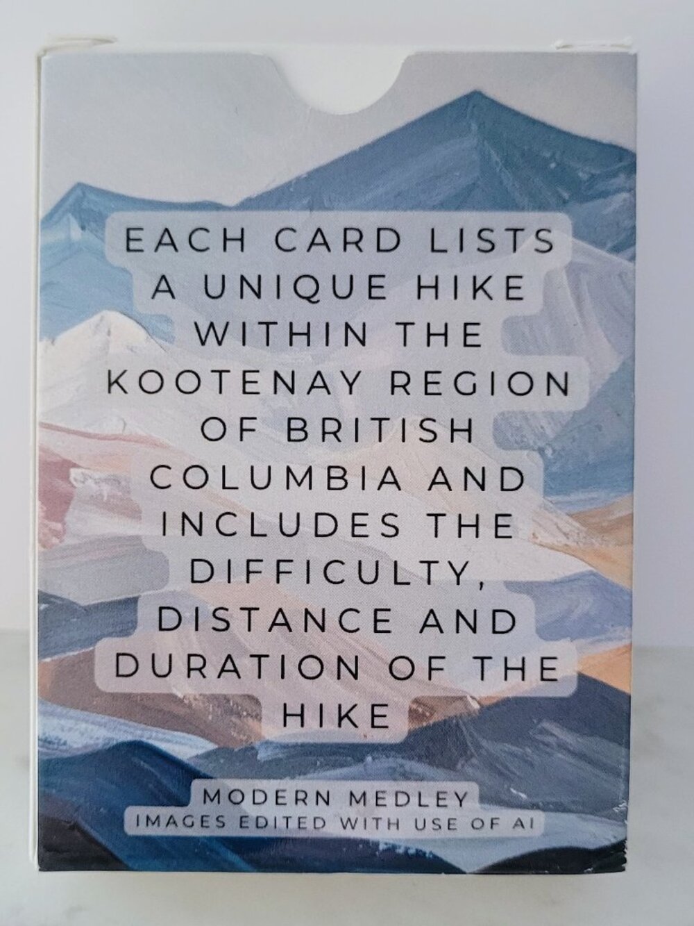 Kootenay Hiking & Adventure Playing Cards - Picture 2 of 4